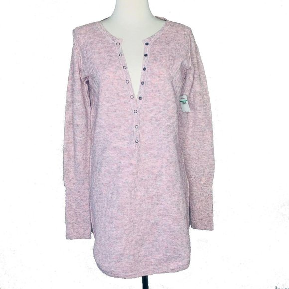 Free People Tops - Free People Womens Large L Think Thermal Henley